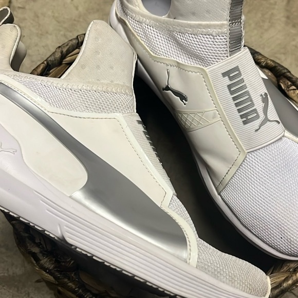 puma fierce core cross-trainer Women’s sneakers size 8 White & Silver - Picture 5 of 9
